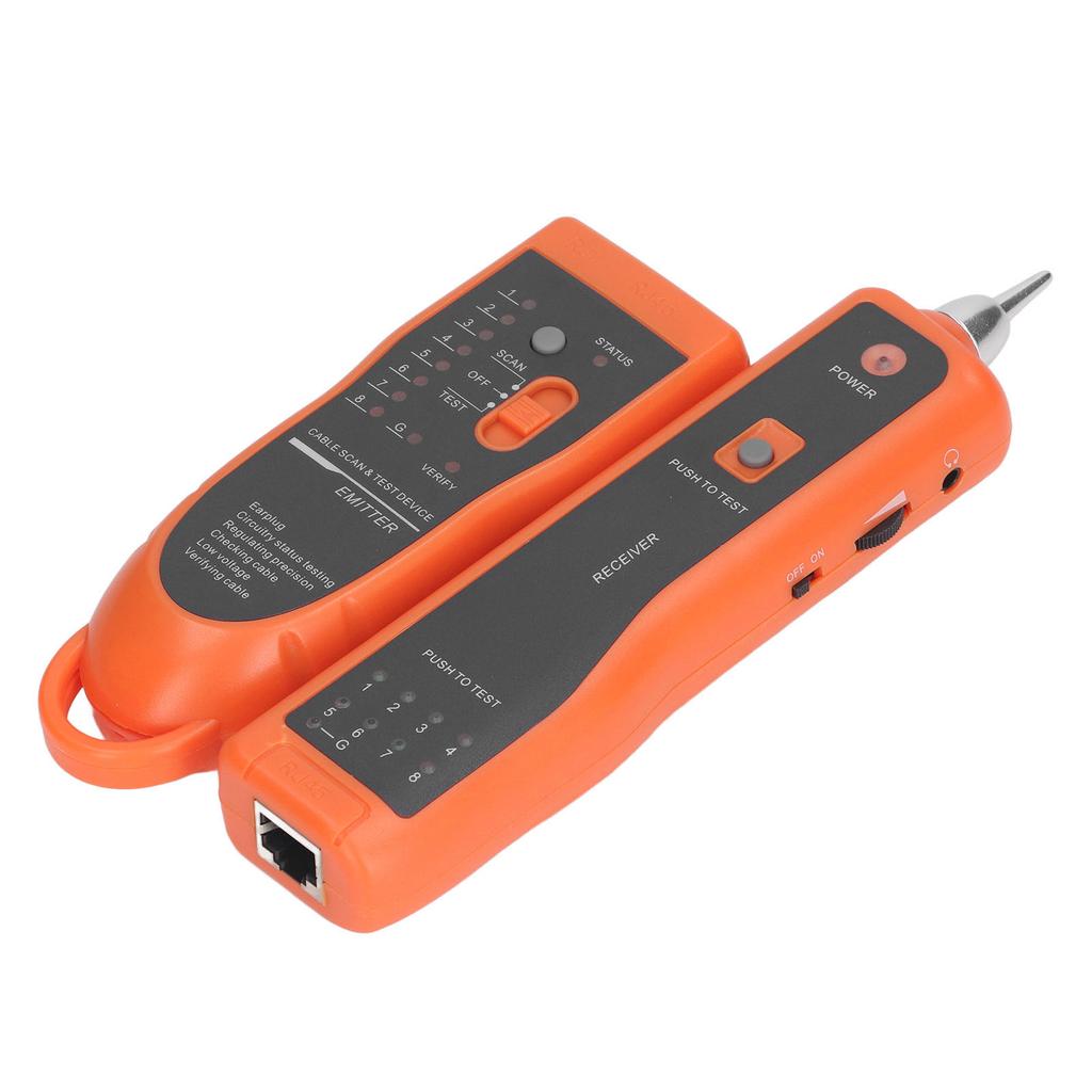 Wire Finder with Earphone Multifunctional Network Line Locator RJ11 RJ45 Telephone Cable Tester