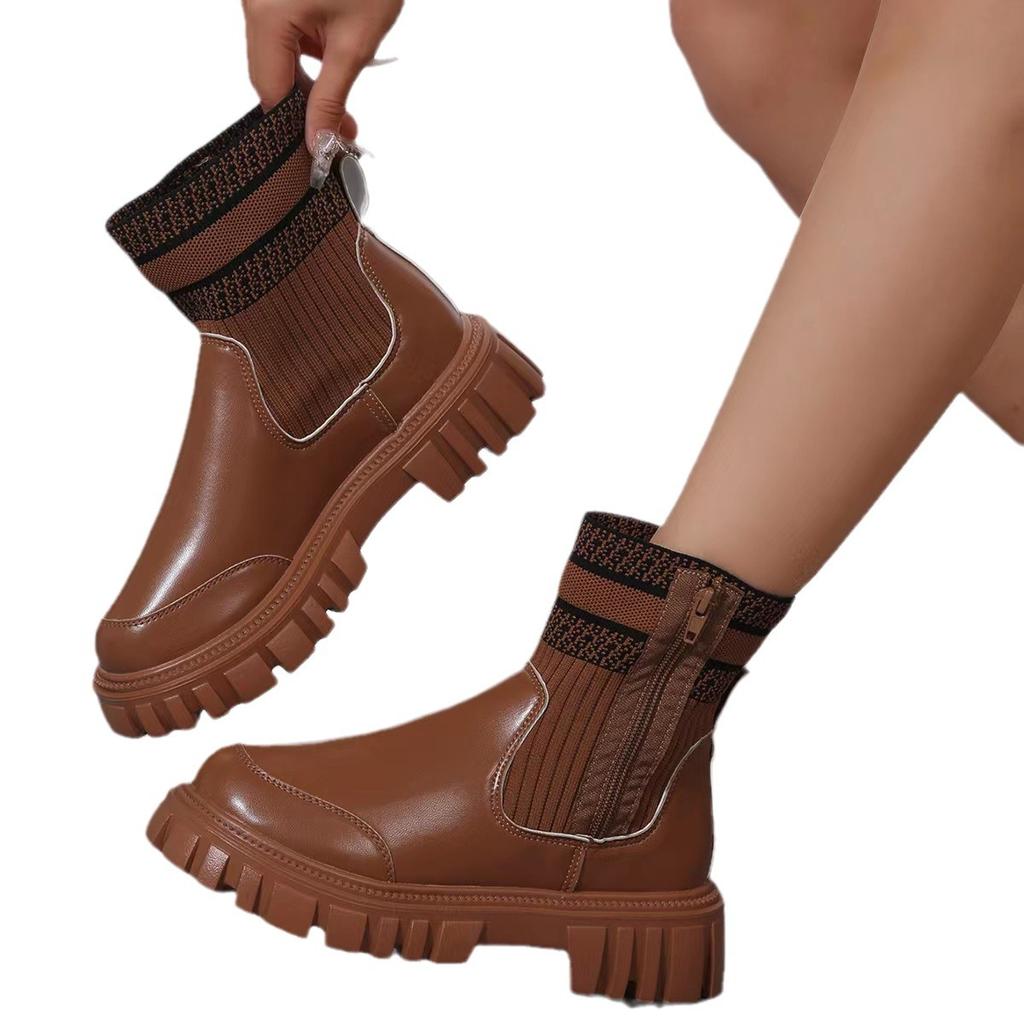 Белые ботильоны на толстой платформе, женские, осень-зима, из искусственной кожи, женские, панк, толстые, мотоциклетные ботинки, размер 36-42