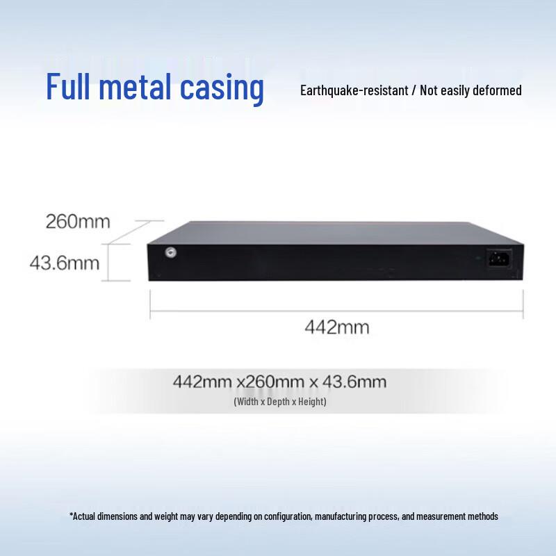 HUAWEI S1730S-L24FP2SR-A1 24-Port Unmanaged Gigabit Network Switch
