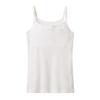Gunze Pied Clair Camisole with Mesh and Double Chest New Size 160 (Girls) Pads, White,