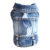 Denim Dog Clothes Cowboy Pet Dog Coat Puppy Clothing For Small Dogs Jeans Jacket Dog Cat Vest Coat