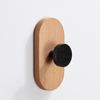 Wood Black Walnut Hook Modern Minimalist Coat Hook Closet Hanger Towel Hook Wall Organizer Hook Decorative For Home Kitchen