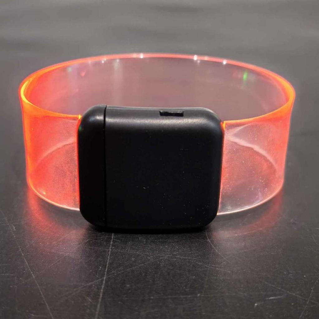 Laser-Engraved Luminous TPU Bracelet for Concert Cheers