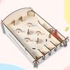Miniature Pinball Machine Innovative Brain Teaser Handmade Assembly Christmas Kids Adults Model