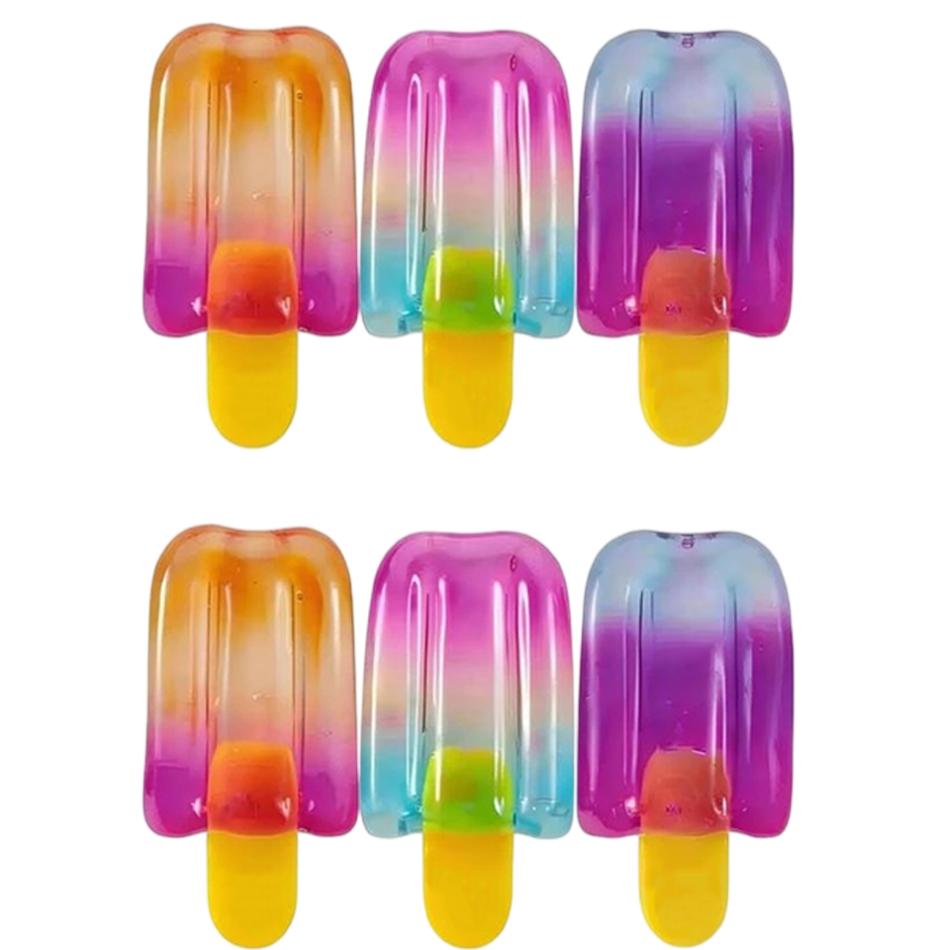Schylling Needoh Nice Cube Сенсорный Nice-Sicle Снятие стресса Мягкий куб Против тревожности Сжимаемый объект Для концентрации Население с СДВГ