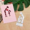 Mother Day Greeting Card Cutting Dies DIY Scrapbooking Embossing Stencil Mold