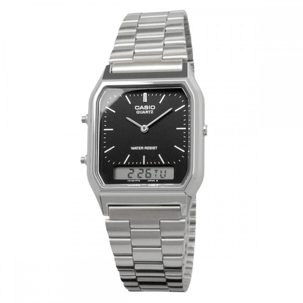 Casio Часы Ana-Digi Dual Time AQ230A-1 Мужская модель Overseas [Повторный импорт]