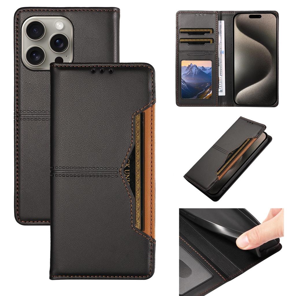 OnePlus 15T Magnetic Card Slot Phone Case with Star Patchwork Design