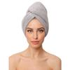 Upgraded Quick-Dry Hair Turban - 2nd Gen Microfiber Twist Towel for Faster Drying, Spa & Home Bathroom Decor, Holiday Gift Set