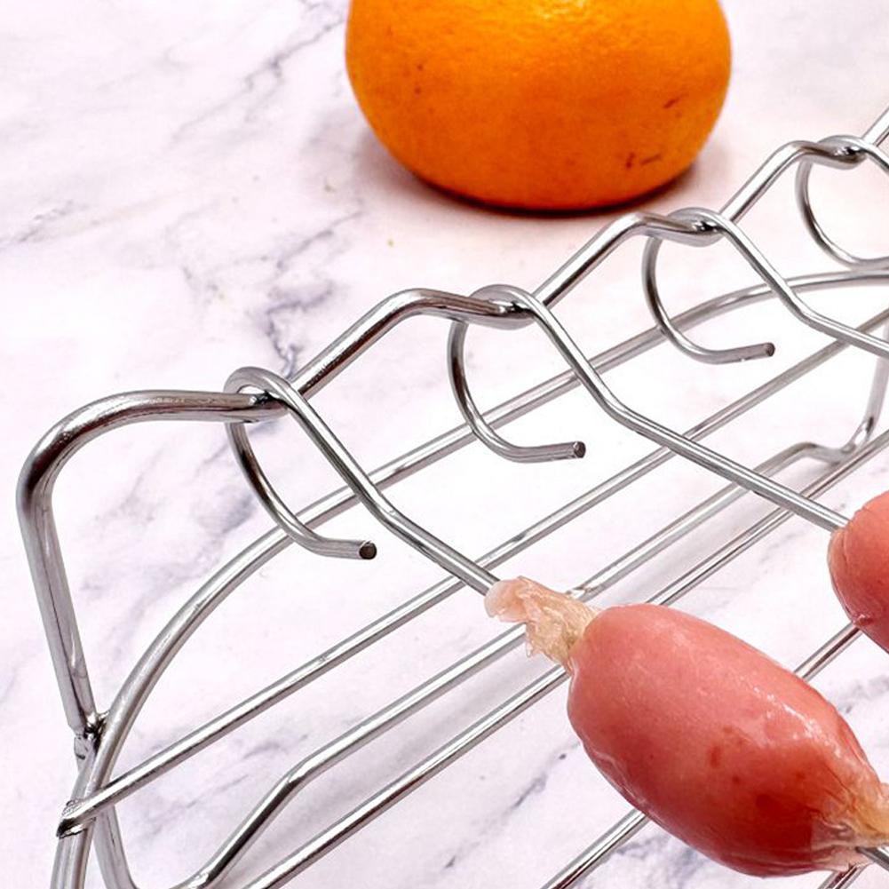 Набор решеток для аэрофритюрницы 7 дюймов / 8 дюймов Универсальная решетка для гриля Двухъярусная решетка с шампурами Пароварка Подставка для слива масла для кухни