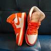 Детские кроссовки Air Jordan 1 High OG PS Starfish Orange White Cacao-Wow CU0449-101
