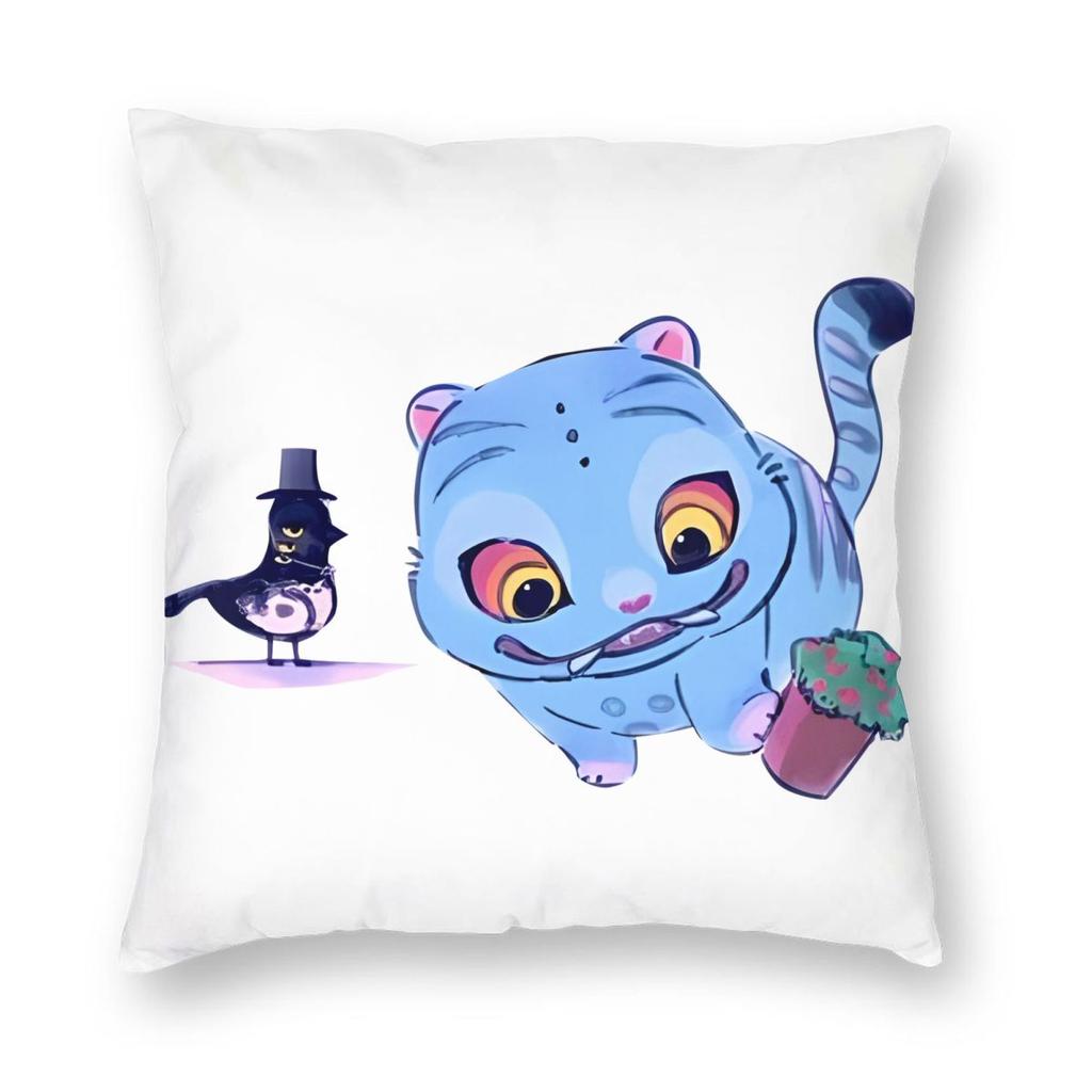 Kpop Охотники на демонов Saja Boys Наволочка Принт Полиэстер Наволочка-подушка Подарок Наволочка для подушки Домашний Квадратный 40X40 см