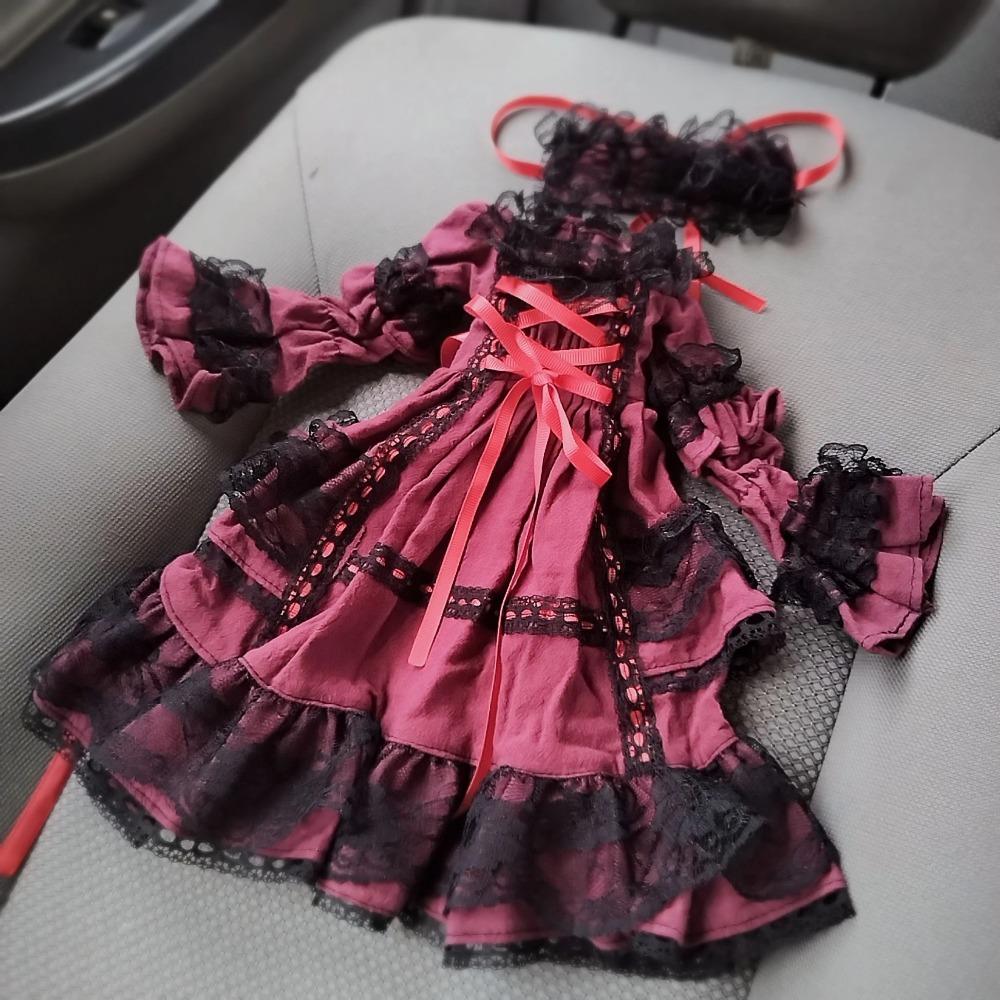 30 см 1/4 1/6 одежда для кукол BJD baby 1/4 кукла придворная лолита юбка SD ретро платье платье принцессы