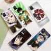 JW68 Four Black Clovers Transparent Case for Samsung A04 A14 A23 M33 M53 Realme 10 9 C35 C55 VIVO Y02 X80 Infinix Hot 30 Note 11 Tecno Spark 8P Pro