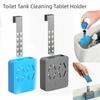 Adjustable Toilet Tank Cleaning Tablet Holder Toilet Bleach Tablet Storage Rack Toilet Tank