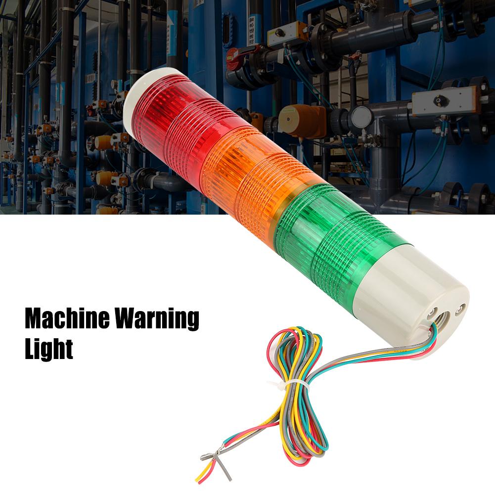 AC 220V Machine Warning Light LED Indicator Caution Signal Constant Light