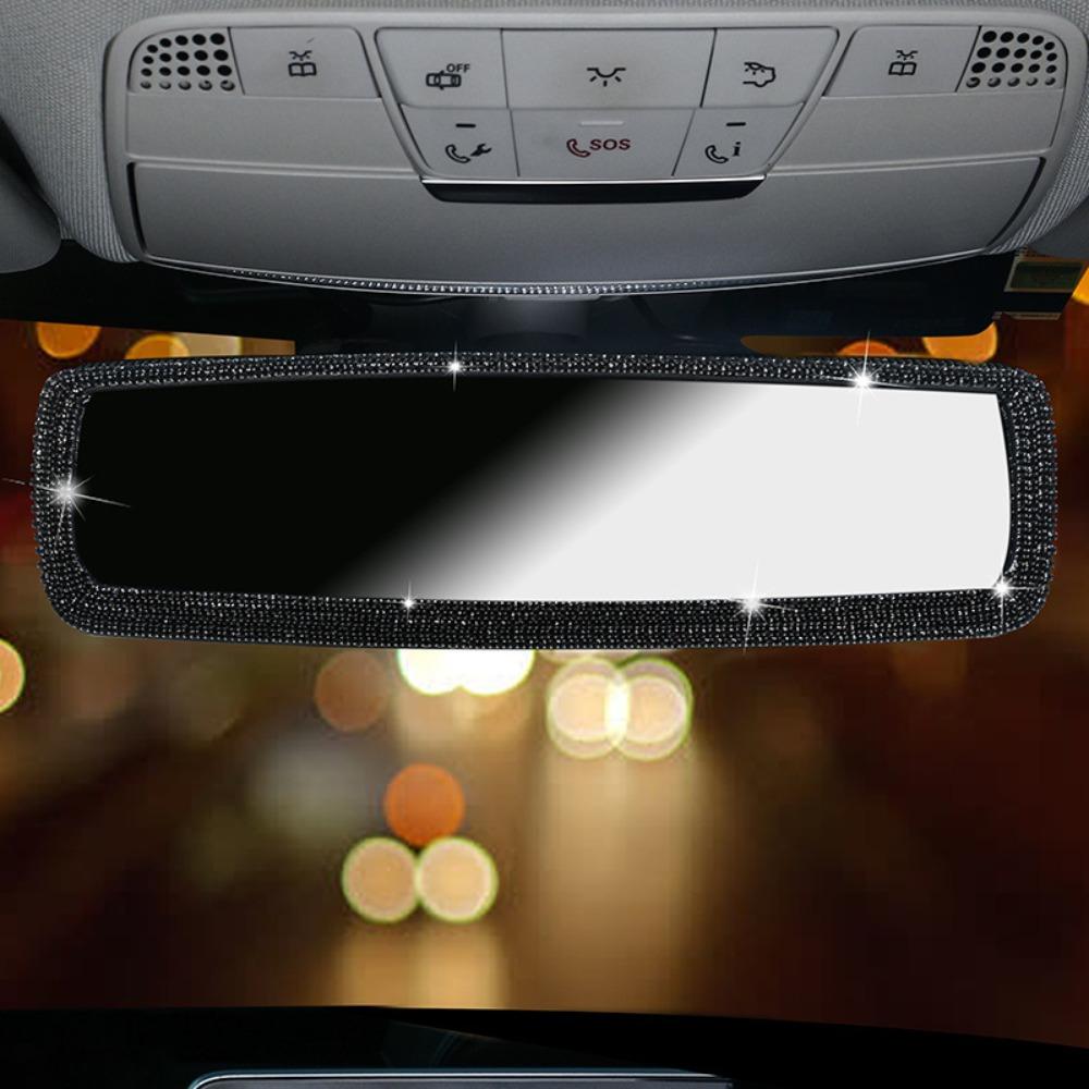 Full Rhinestone Auto Interior Decoration Shiny Crystal Car Styling Accessories Most Vehicles