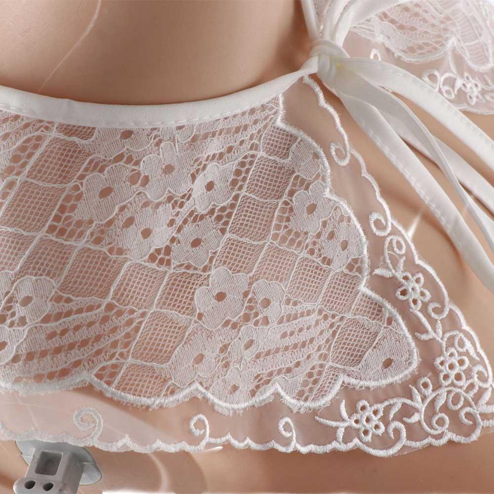 Applique Girl Embroidered Hollow Lace Neckline Apparel Sewing Fake Collar Clothing Decoration