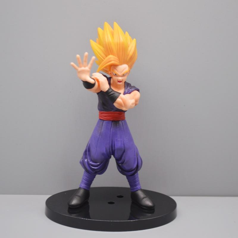 20 см Аниме Dragon Ball Z Желтоволосый Зверь Гохан Фигурка Боевая Поза Фигурки Действия ПВХ Статуя Модель Игрушки Для Детей Подарки