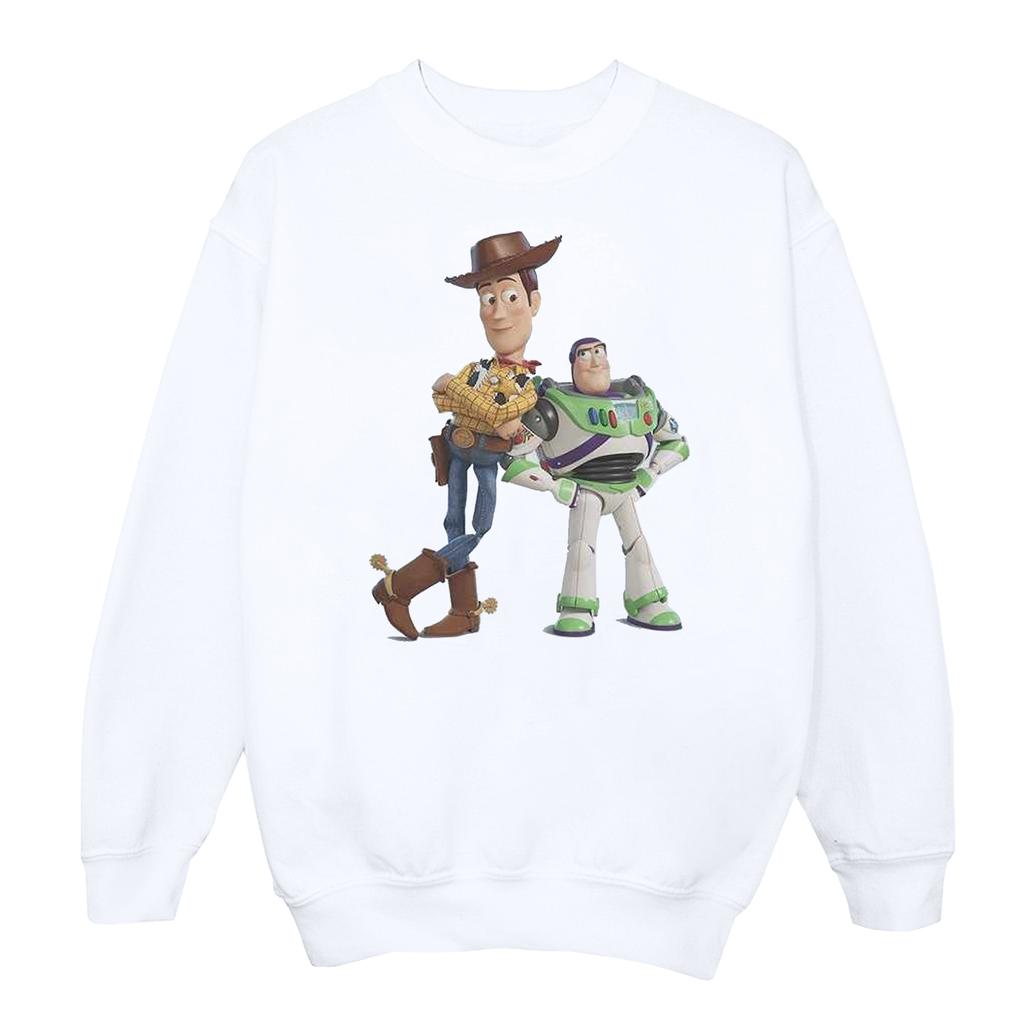 Disney Женский/женский свитшот Toy Story Buzz And Woody Standing