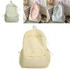 Modern Korea Pastel Butterfly Bow Printed Backpack With Nylon Material For School And Daily Use