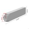 CNC Engraved Steel Stamp for Jewelry Making and Metalworking Projects