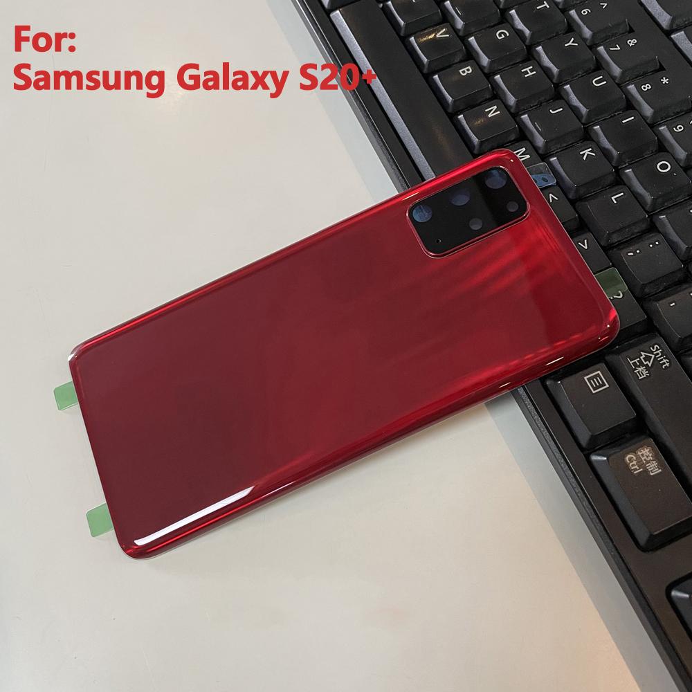 Задние крышки Крышки аккумулятора Корпус Для Samsung Galaxy S20 S20 Plus S20+ Задний Чехол из стекла
