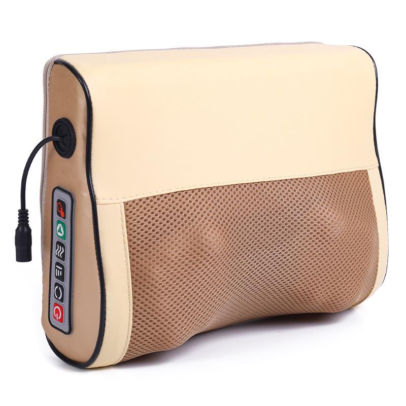 Подушка-массажер для всего тела с подогревом для шеи, позвоночника, поясницы и спины