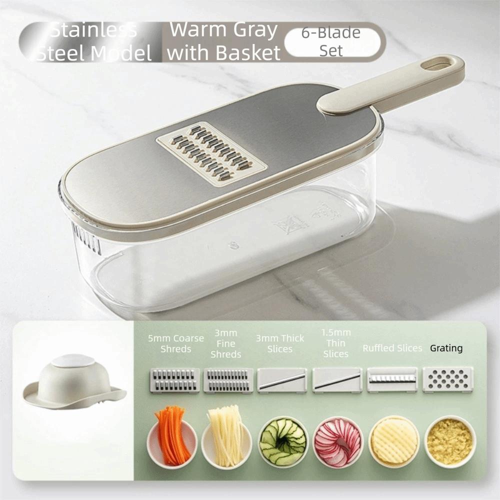 Effortless Multifunctional Vegetable Slicer Handheld Vegetable Cutter  Shredding