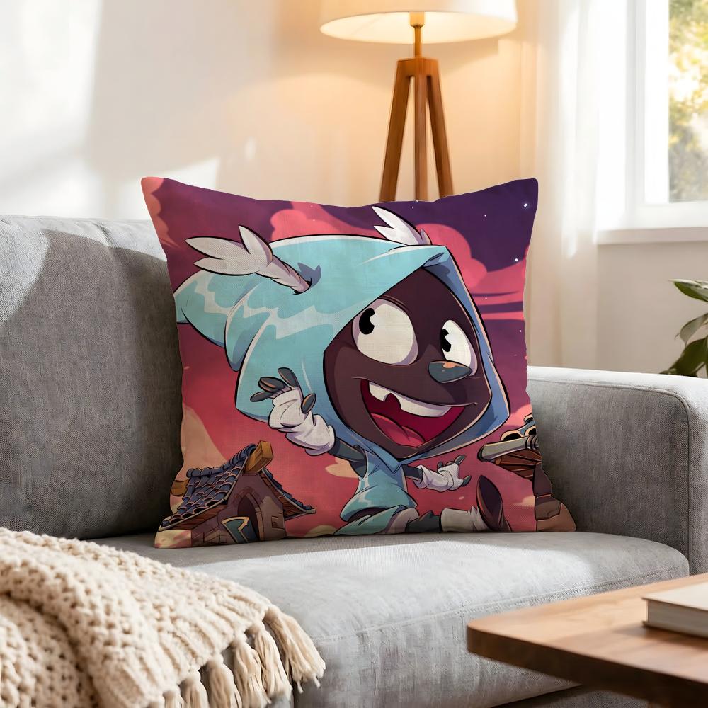 Game Dofus Cushion Cover 1Pcs Decorative Covers Soft Cushion Case For Sofa Couch Decor 40X40 45X45 Pillowcases