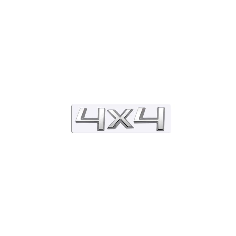 JBIW9 MetaL 3D Badge Logo Car Rear Trunk Body Sticker Letter Emblem For Skoda KODIAQ 4X4 Accessories Glossy Black Matte black