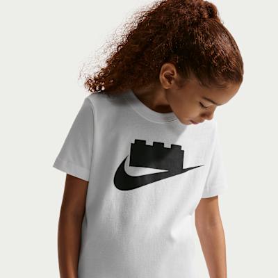 Детские футболки Nike X LEGO с круглым вырезом, средней посадки