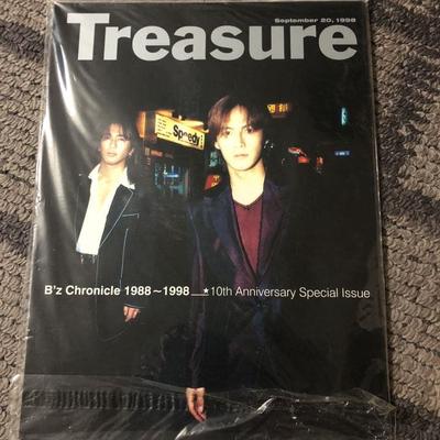 [Б/У] Подарочная книга за покупку CD B'z (не продается)