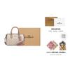 COACH Rowan Artificial Leather Handbag Small Women's Sand Yellow & Taupe CW330-CAL69
