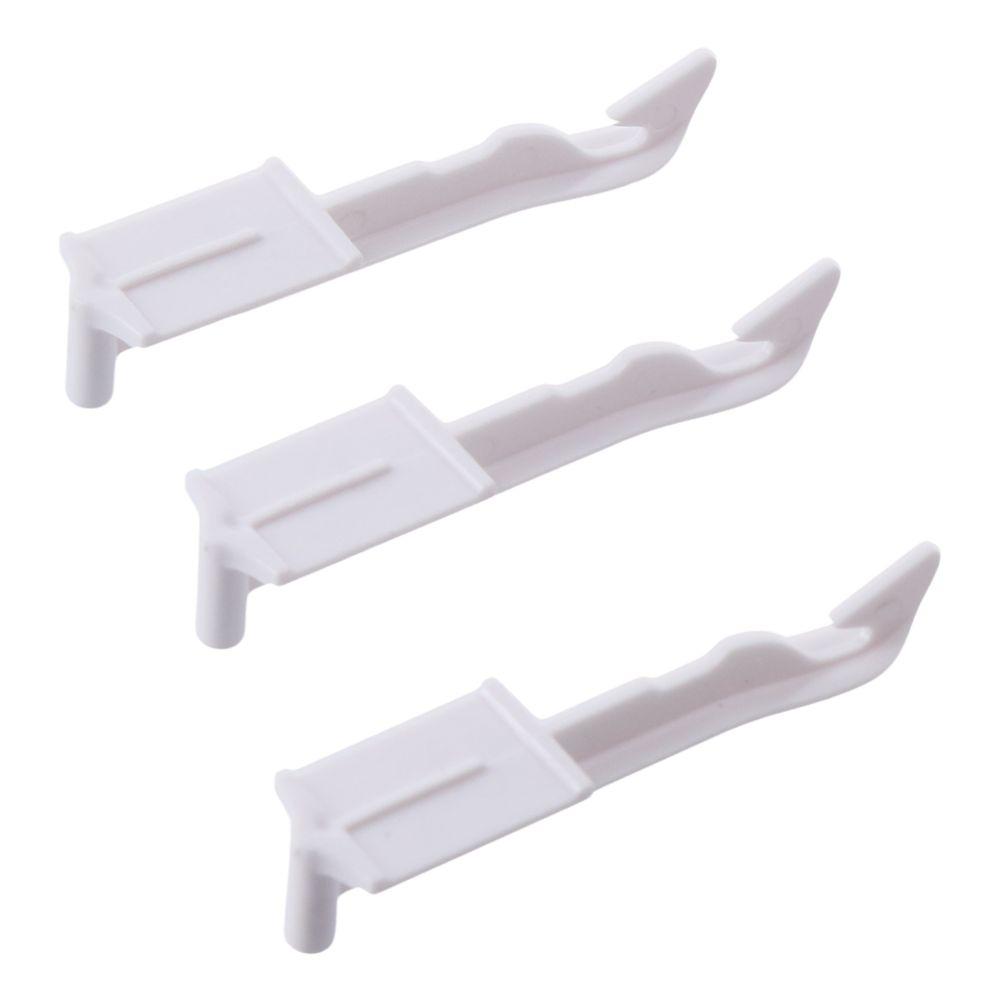White Knitting Machine Plastic Knitting Accessories Replacement Needles Sentro Knitting Machine