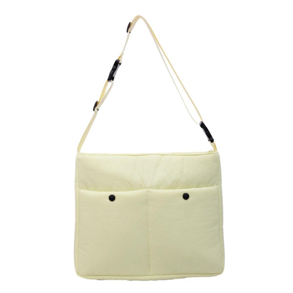 Down Space Cotton Crossbody Bag Tote Bag Laptop Bag Simple Korean Shoulder Bag  Girls