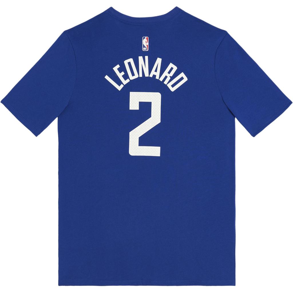 Nike NBA Collaboration Clippers Dri-Fit T-Shirt SS25 Round Neck Quick-Dry Fashion Soft Versatile Short Sleeve Kids Tops Navy-Blue 3Z2B711F1-CLIKL