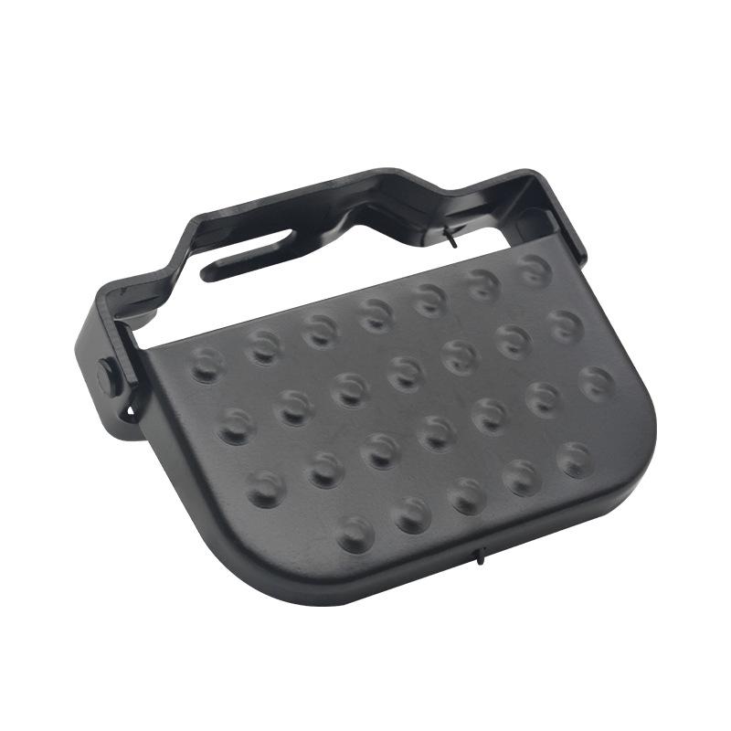 Складной электрический горный велосипед с задней подножкой и педальной платформой