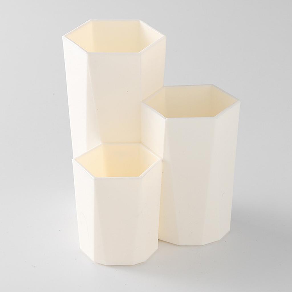 Storage Box, Pencil Pot Holder, Desk Storage,Makeup Brush Holder Organizer