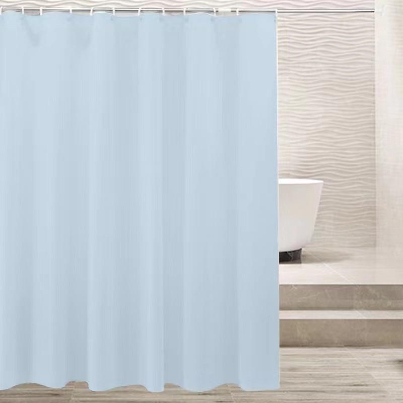 Elegant Waterproof Shower Curtain For Bathroom 180x200cm With Durable Polyester Fabric