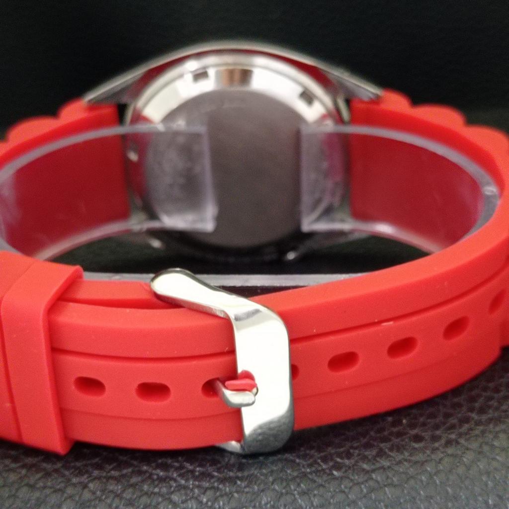 ВИНТАЖНЫЕ МУЖСКИЕ ЧАСЫ SEIKO 5 AUTOMATIC 7009A ЯПОНИЯ ЦИФЕРБЛАТ КРАСНОГО ЦВЕТА a701578-5 R206b-a701578