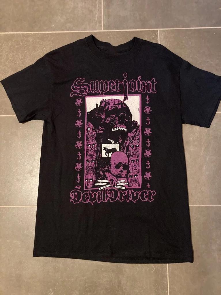 Винтажная футболка унисекс Superjoint ritual tour все размеры NZ355 БЕСПЛАТНАЯ ДОСТАВКА