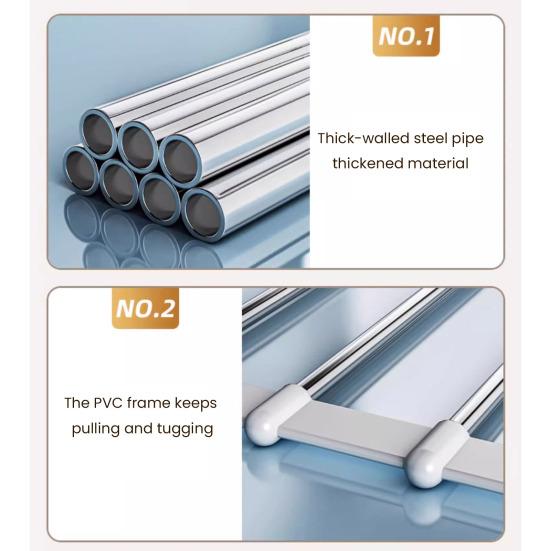 Многоярусная вешалка для брюк из нержавеющей стали, вешалка для брюк, вращающийся на 360 градусов крючок, складная конструкция, брюки