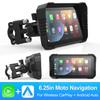 BEPOCAM 5/6.25 inch Carplay Motorcycle DVR Navigation GPS Wireless CarPlay Android Auto Airplay Display Screen Moto Monitor IPX7