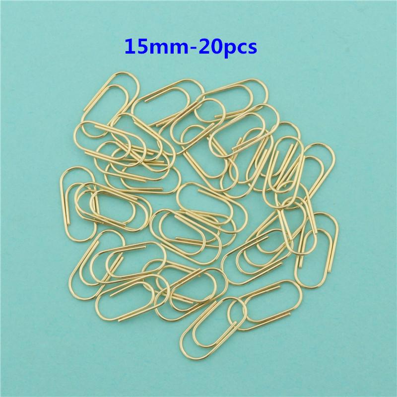 10 Colors Accessories Paper Clips Notebook Memo Pad Filing Bookmark binder Paperclips Student Office Binding Supplies Stationary