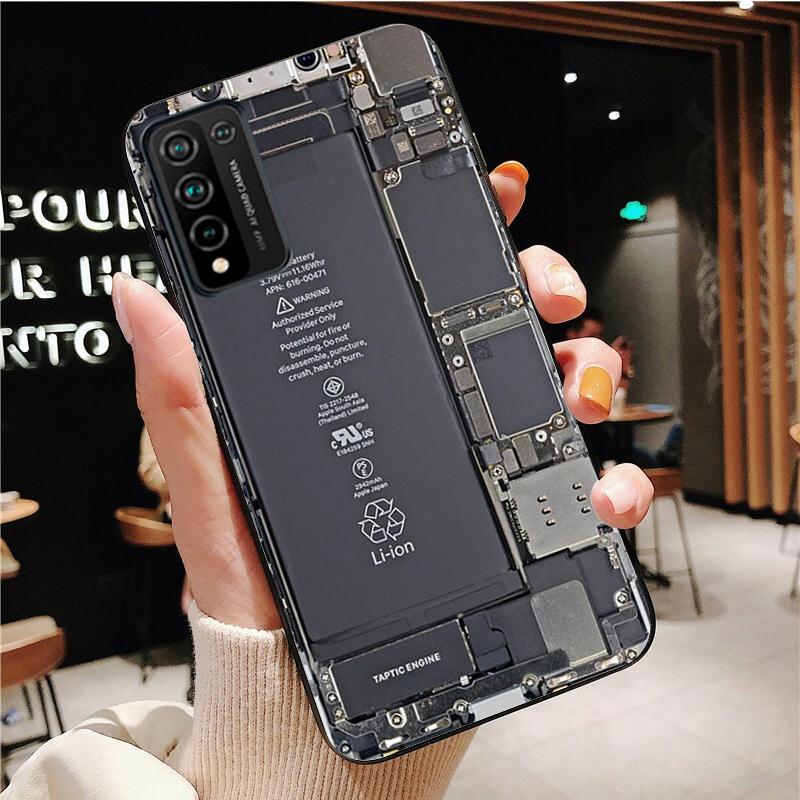 Чехол для телефона с аккумулятором для Huawei Honor X9 X8 X7 X6 70 50 60 Pro 10X 20 Lite 20 Pro 8X 9X 9A 9S 10i, материнская плата, принципиально