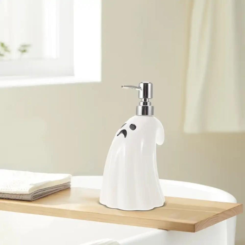 Empty Ghost Dispensing Bottle 380ML Shampoo Cosmetic Split Bottle Bathroom Supplies