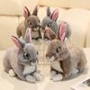 Имитация лежания, кукла-заяц, плюшевая игрушка, кукла-кролик, компания для детей, успокаивающая тряпичная кукла, подарок на день рождения