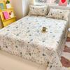 Ботанический цветочный плоский простынь Twin Queen Garden Flower комплект простыней Мягкий хлопковый пасторальный покрывало с полевыми цветами и 2 наволочками