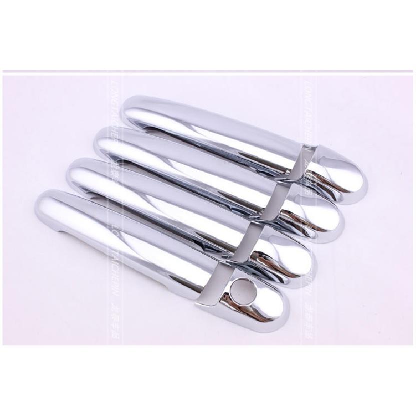 FUNDUOO New ABS Chrome Door Handle Covers Trim For Volkswagen VW Golf Jetta Vento MK3 Free Drop